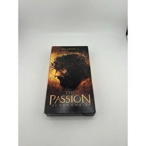 The Passion of the Christ VHS 2004 Mel Gibson Jim‎ Caviezel Biblical Drama Movie